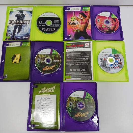 5pc Bundle of Assorted Microsoft Xbox 360 Video Games IOB image number 4