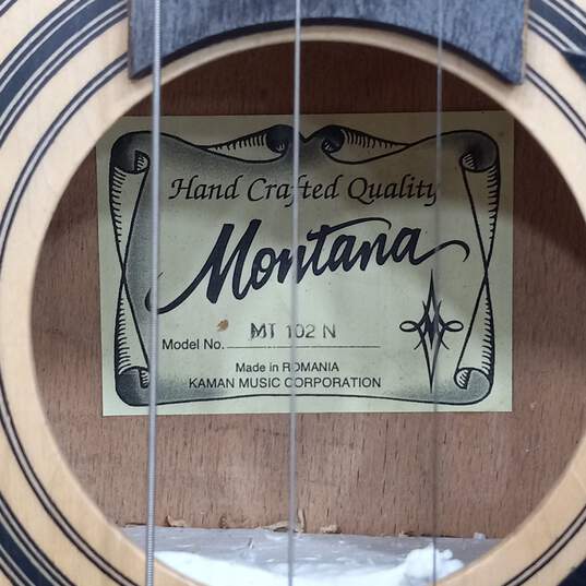 Brown Montana Acoustic Guitar image number 3