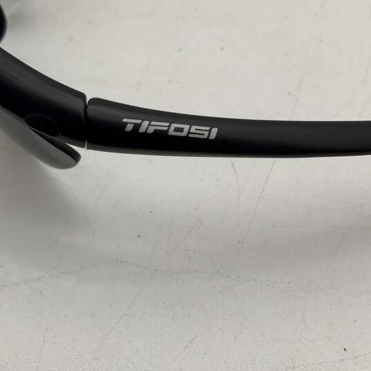 Tifosi Mens Slip T-G045 Black Half-Rim UV Protection Work Wrap Sunglasses image number 7