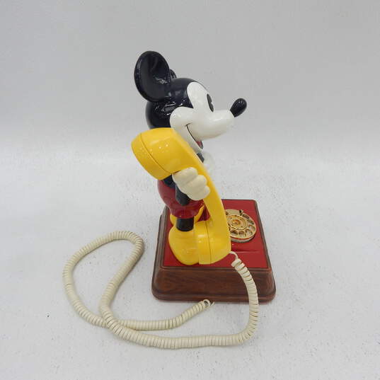 Vintage 1976 The Mickey Mouse Phone Rotary Dial Landline Telephone image number 2