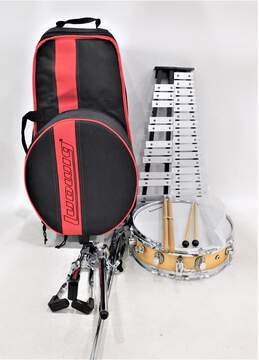 Ludwig Brand Percussion Kit w/ Glockenspiel, Piccolo Snare Drum, Rolling Case, and Accessories