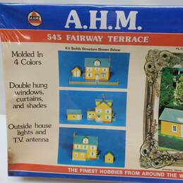 A.H.M. 545 Fairway Terrace Realistic HO Scale Train Scenery Kit Sealed Box alternative image