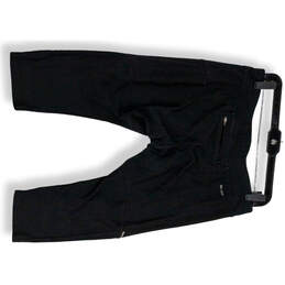 Womens Black Dri-Fit Elastic Waist Pull-On Cycling Shorts Size Large alternative image
