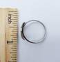 925 Sterling Silver Crown Ring Size 5.5 LB898 image number 3