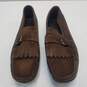 TOD'S Italy Brown Suede kiltie Loafers Shoes Men's Size 10.5 M image number 5
