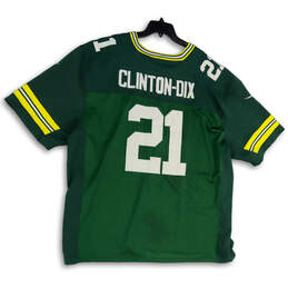 Mens Green NFL On Field Green Bay Packers Clinton- Dix #21 Jersey Size 60 alternative image