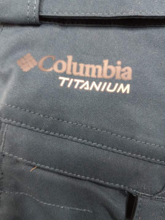 Columbia Titanium Teal Snow Pants image number 3