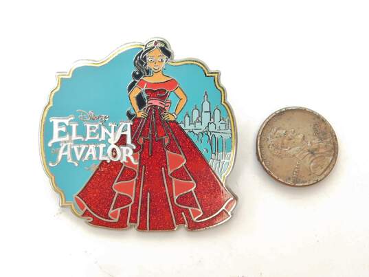 Collectible Disney Princess Belle Ariel & Elena Enamel Trading Pins 28.8g image number 4