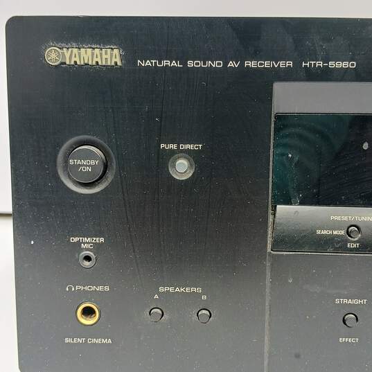 Yamaha Natural Sound AV Receiver HTR-5960 image number 5
