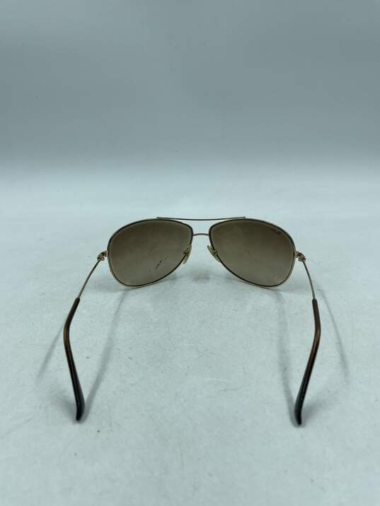 Ray-Ban Aviator Gold Tinted Sunglasses image number 3