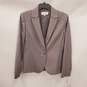 Calvin Klein Women Grey Blazer Suit Jacket10 NWT image number 3
