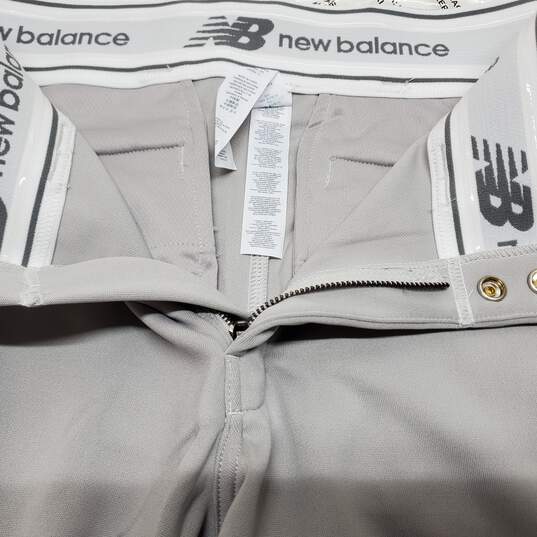 New Balance Adversary Sports Baseball Gray Pants Men's Medium NWT image number 5