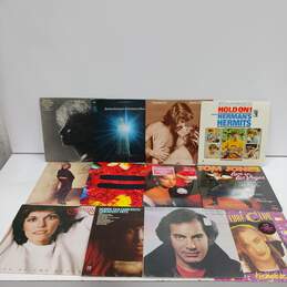 BUNDLE OF 12 POP ALBUMS/VINYL RECORDS