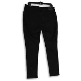NWT Womens Denim Dark Wash 5 Pocket Design Skinny Jeans Size 14M (32x30) alternative image