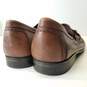 BASS Broward Weejuns Tassel Brown Leather Loafers Shoes Men's Size 11 M image number 4