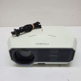 Cooau A4300 Portable Movie Projector Home Theater Untested