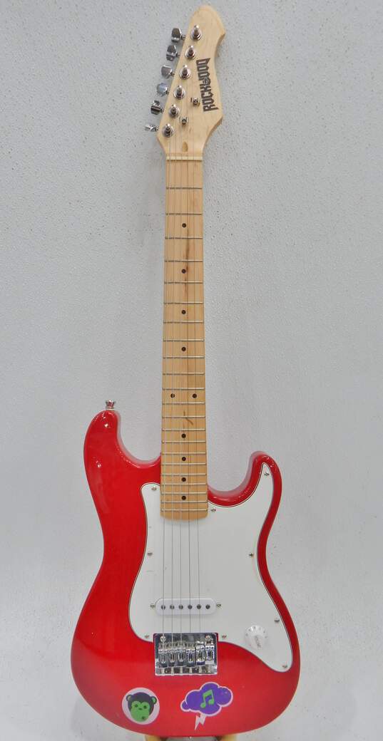 Rockwood Half Sized Electric Guitar w Gig Bag image number 1