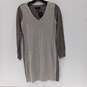 Club Monaco Gray Trycia Sweater Dress/Robe Size XS NWT image number 1