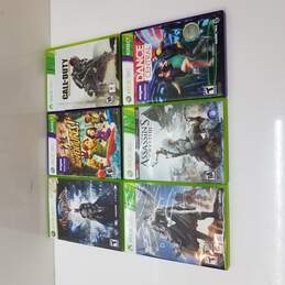 Lot of 6 Microsoft XBOX 360 Games Untested