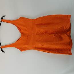Nanette Lepore Dress M Orange