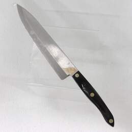 Cutco French Chef Knife 1725 KC Classic Brown Swirl Handle
