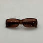 Womens RB4067 Brown UV Protection Polarized Full-Rim Rectangle Sunglasses image number 1