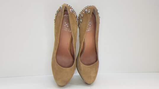 Vince Camuto Heel Shoes - Women | Color: Brown | Size: 7.5B |VC MALAYA image number 6