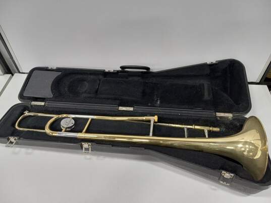 Conn Trombone In Case image number 1