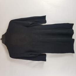 Magaschoni Women Black Long Sleeve Vneck Beaded Mini Dress XS NWT alternative image