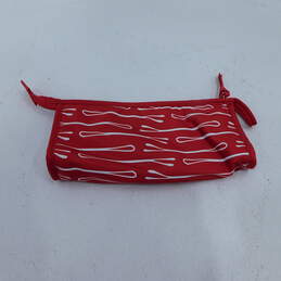 Kate Spade NY Red Bobby Pin Pattern Cosmetic Bag alternative image
