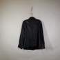 Womens Long Sleeve Collared Full-Zip Leather Jacket Size 2X image number 2