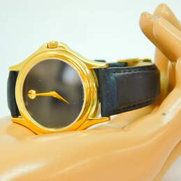 Movado Swiss Museum 4 Jewels Leather Band 87 E4 0863 Watch 32.7g