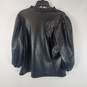 Marc New York Women Faux Leather Blouse Sz M NWT image number 4