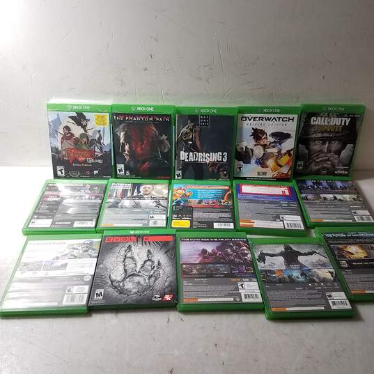Lot of 15 Microsoft Xbox One Video Games image number 3