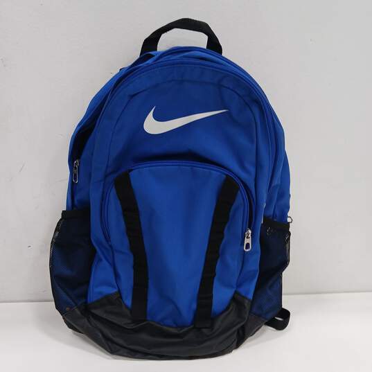Nike Unisex Blue Backpack image number 1