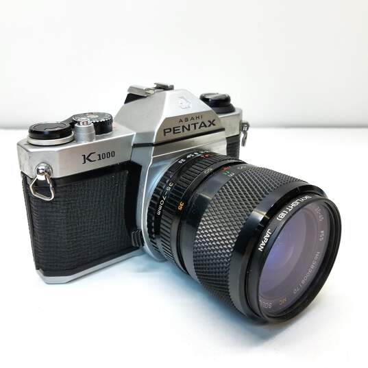 Pentax K-1000 35mm SLR Camera with Lens image number 1