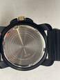 Mens 100150 Gold Tone Divers Quartz Analog Wristwatch 138 g With Box image number 7
