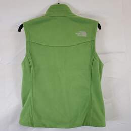 The North Face Women Green Fleece Vest M alternative image