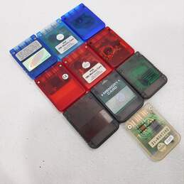 10ct PS1 Memory Cards