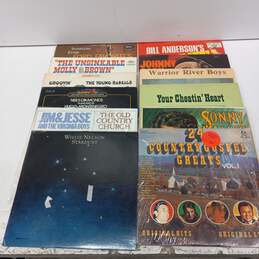 Lot of 12 Assorted Vinyl Records
