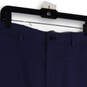 NWT Mens Blue Flat Front Stretch Waistband Golf Chino Shorts Size W36 image number 3