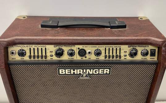 Behringer Ultracoustic ACX450 Amplifier image number 4