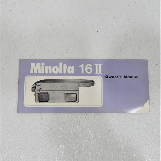 1960s Minolta 16 II Subminiature 16mm Spy Camera w/ Box image number 6