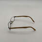 Womens Brown RB8581 1033 Full Rim Clear Lens Rectangular Eyeglasses image number 4