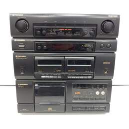 Pioneer Stereo File-type CD Cassette Deck Receiver RX-3000