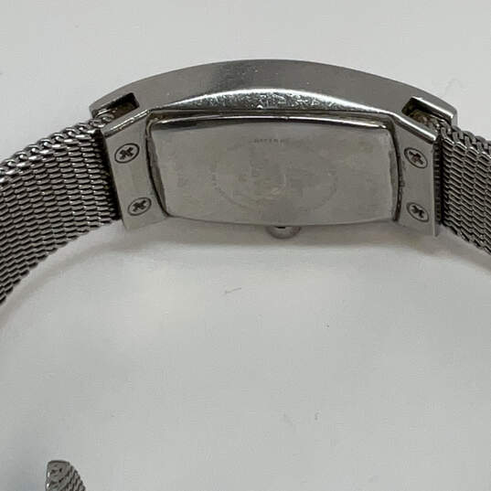 Designer Skagen Silver-Tone Denmark Stainless Steel Analog Wristwatch image number 4