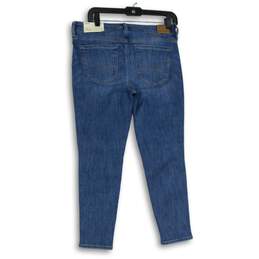 NWT Womens Blue Denim Medium Wash 5-Pocket Design Jegging Jeans Size 10 alternative image
