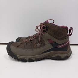 Keen Women's Targhee III 3 Brown Leather Hiking Boots Size 9