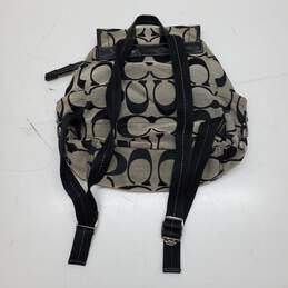 Coach Jacquard Fabric Backpack alternative image