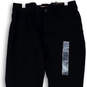 NWT Womens Black Dark Wash Flat Front Pockets Ultra Soft Jeggings Size 5/6 image number 3